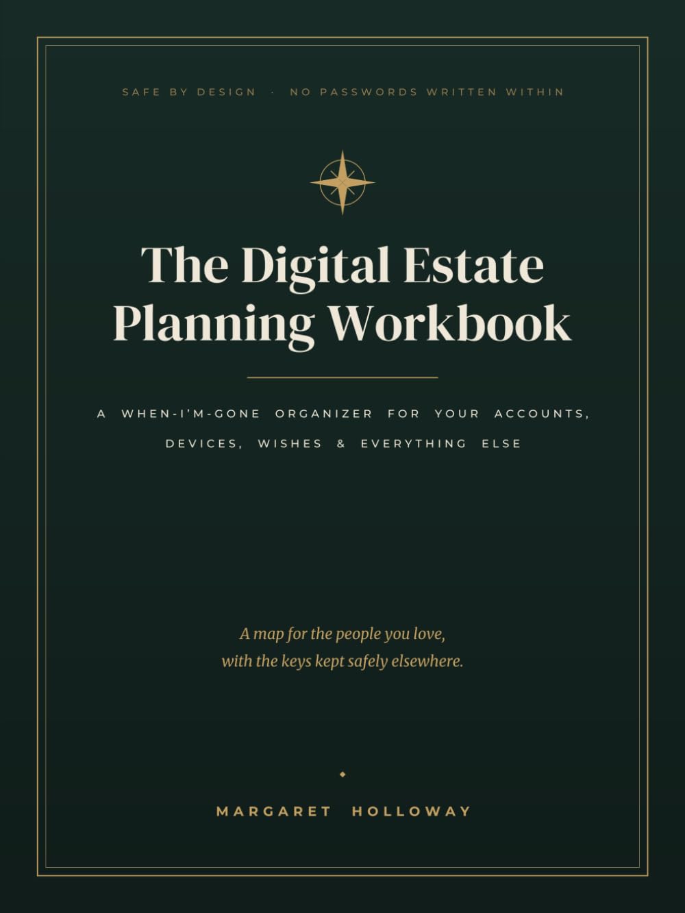 The Digital Estate Planning Workbook: A When-I'm-Gone Organizer for Your Accounts, Devices, Subscriptions, and Wishes - With a Plain-English Guide to... a Safe Record That Never Stores a Password baixar o livro de graça