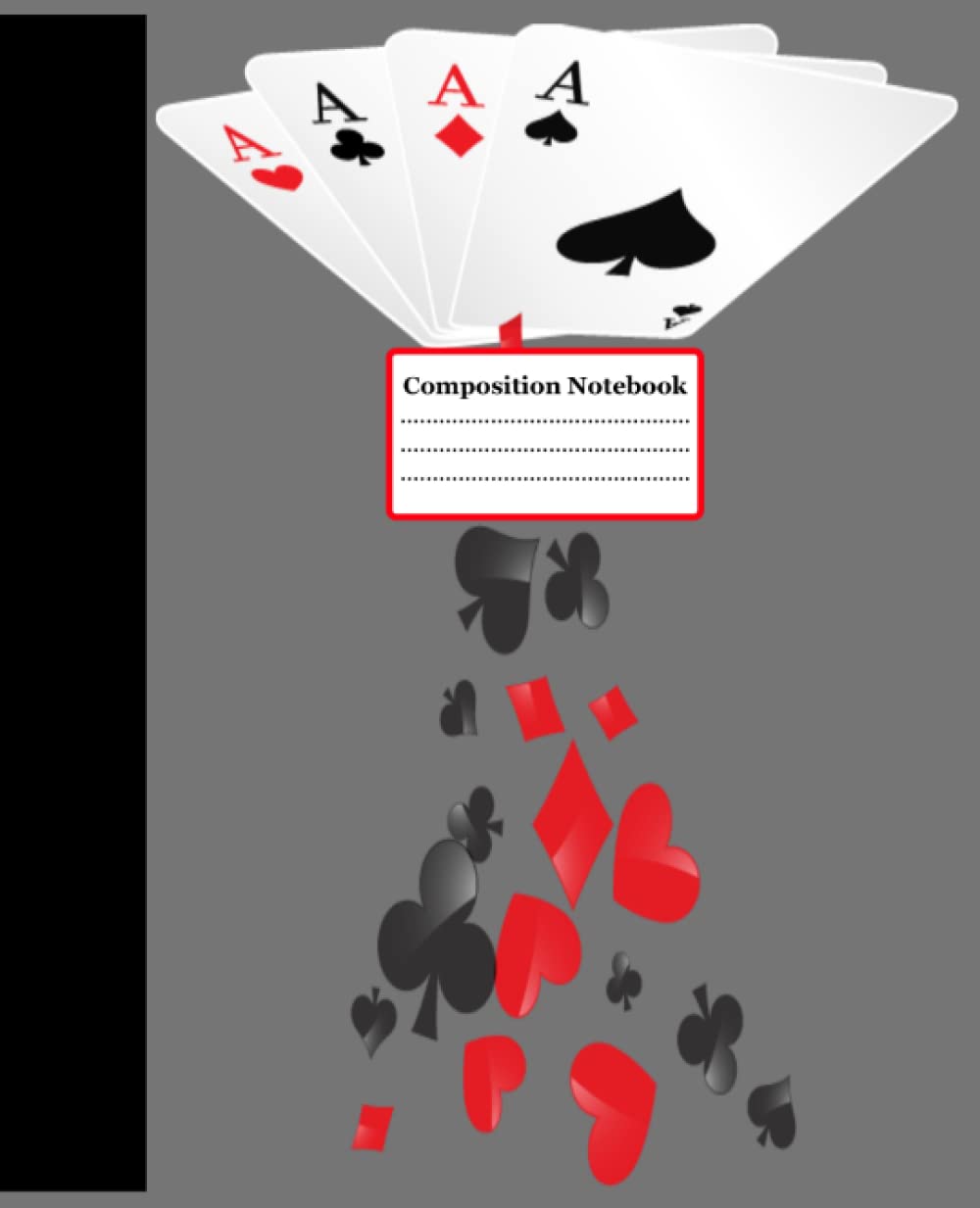 composition notebook: Poker Card Game, All Classes Who Love Cool Creative Writing Notes, 7.5 x 9.25 inches, Matte Soft Cover, 120 lined pages baixar livro de graça
