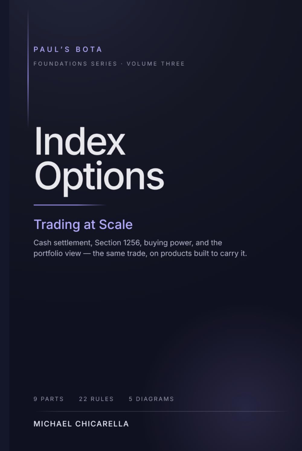 ler totalmente Index Options: Trading at Scale — Cash Settlement, Section 1256, Buying Power, and the Portfolio View for Defined-Risk Premium Sellers (BOTA Foundations)