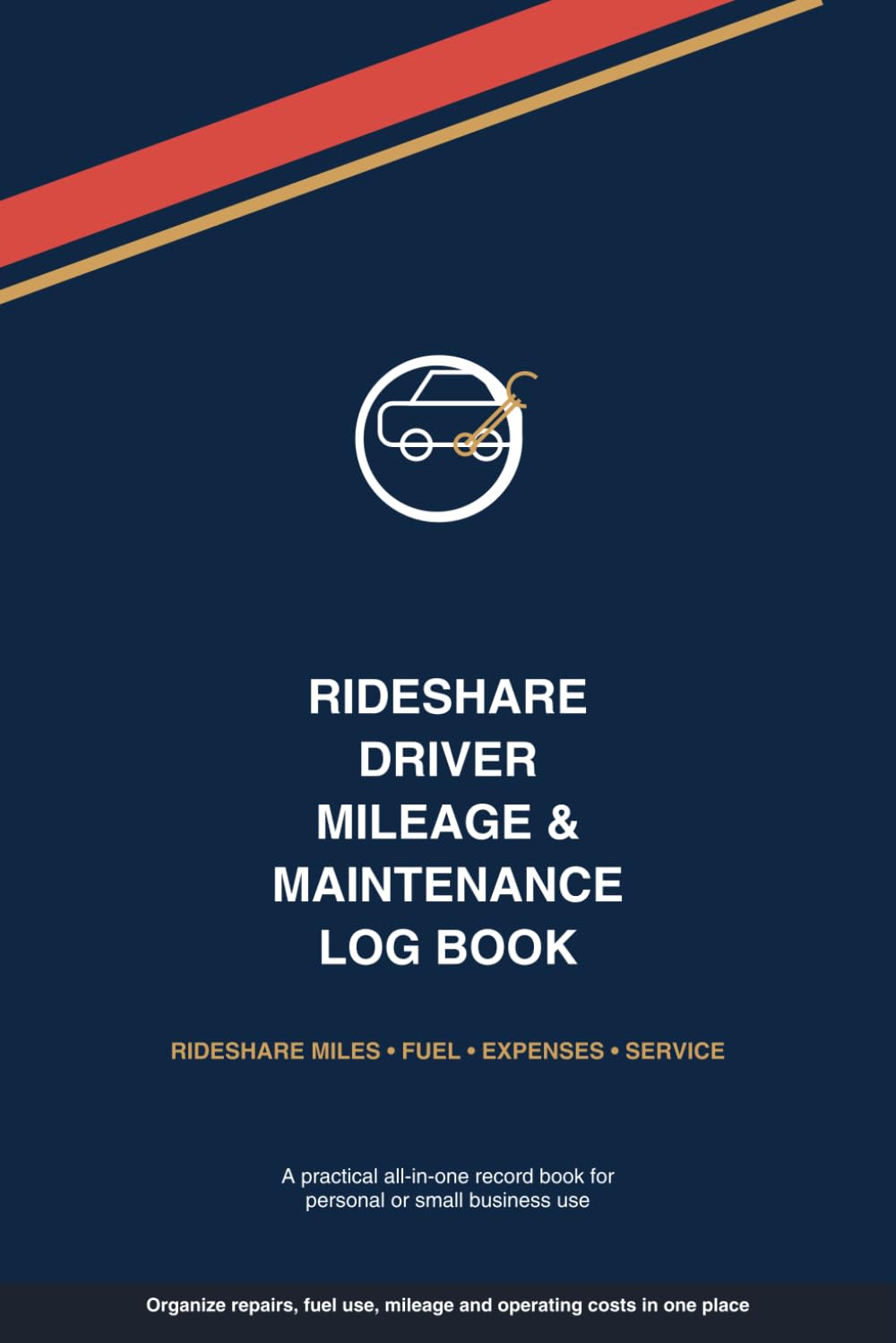 Rideshare Driver Mileage & Maintenance Log Book: Track Miles, Fuel, Expenses and Vehicle Service for Uber, Lyft and Delivery Drivers baixar livro de graça