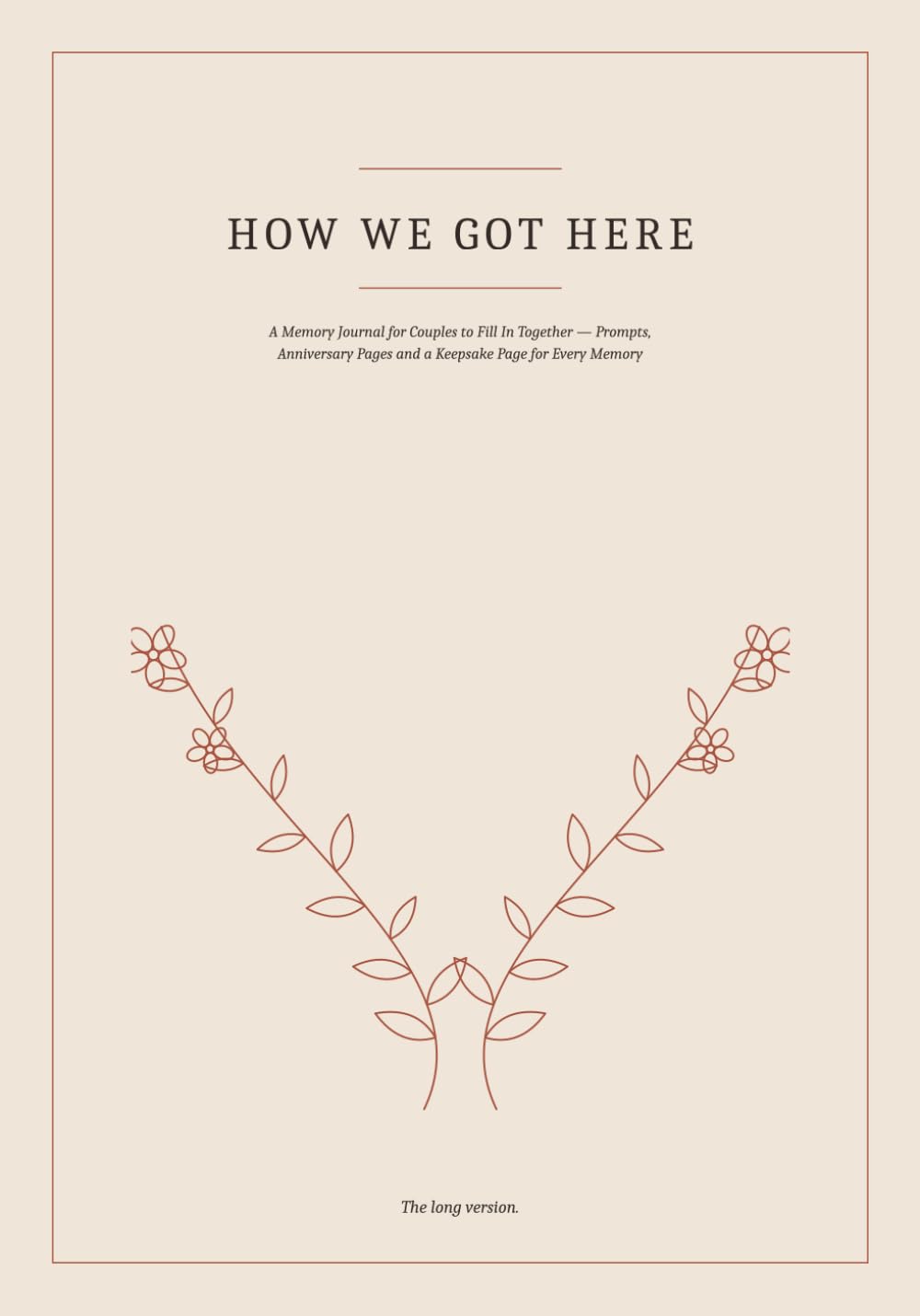 ler totalmente How We Got Here: A Memory Journal for Couples to Fill In Together — Prompts, Anniversary Pages and a Keepsake Page for Every Memory