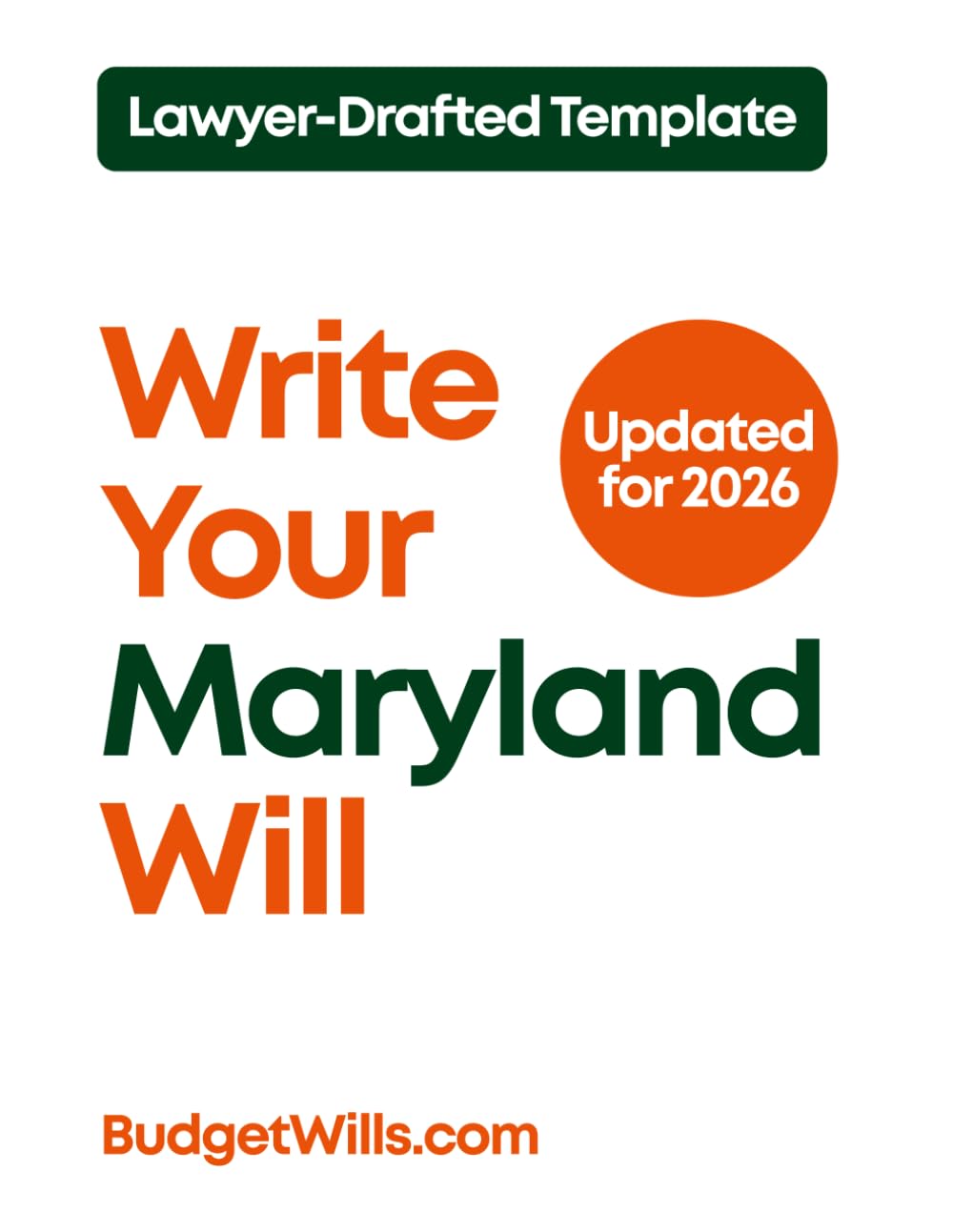 Write Your Maryland Will baixar livro de graça