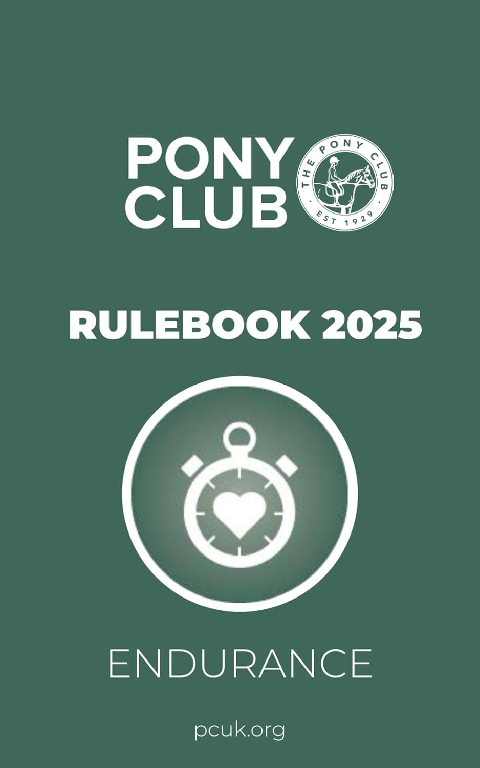 The Pony Club Rulebook 2025 - Endurance