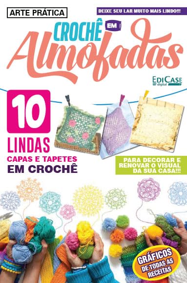 ler totalmente Artesanato Simples - Crochê em almofadas - 24/04/2023