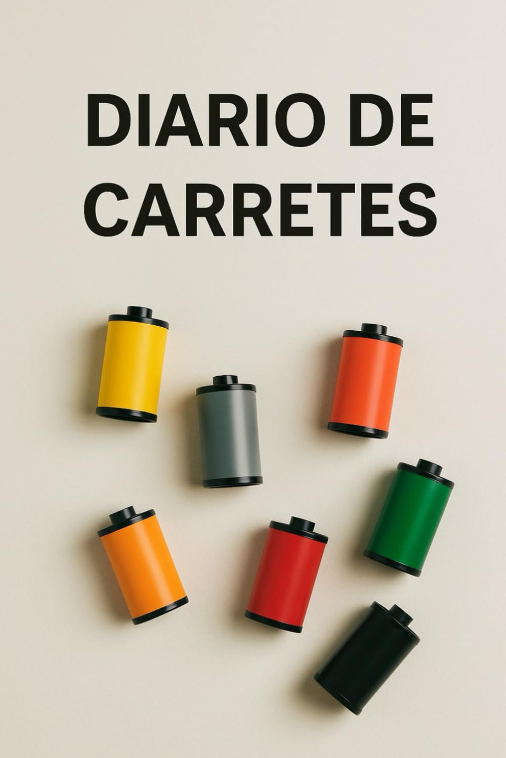 DIARIO DE CARRETES: Cuaderno para registrar tus rollos analógicos, cámaras y resultados de revelado.