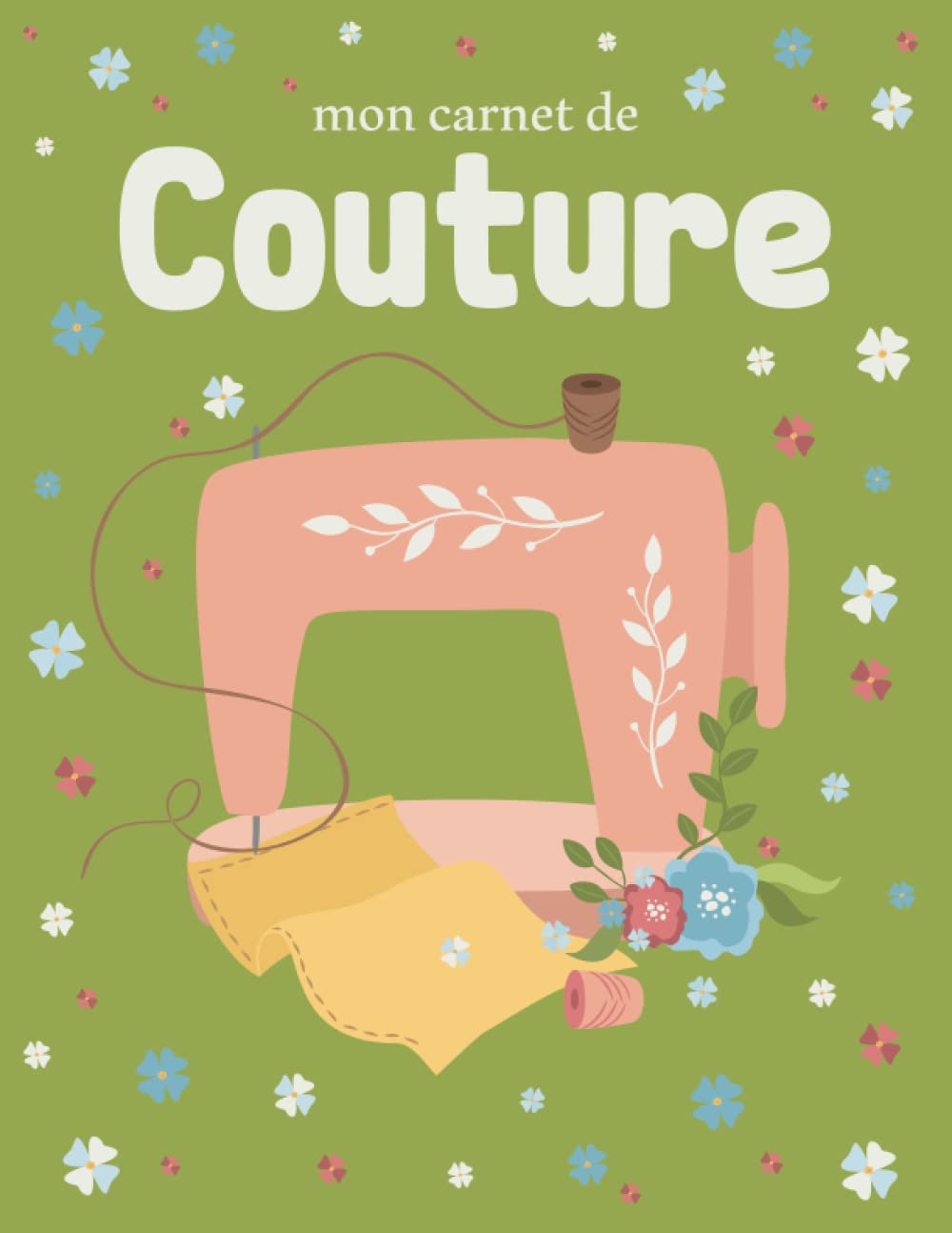 Mon Carnet de Couture: 60 projets à remplir | grand format A4 | 125 pages | Carnet de bord couture | bullet journal couture (French Edition) baixar livro de graça