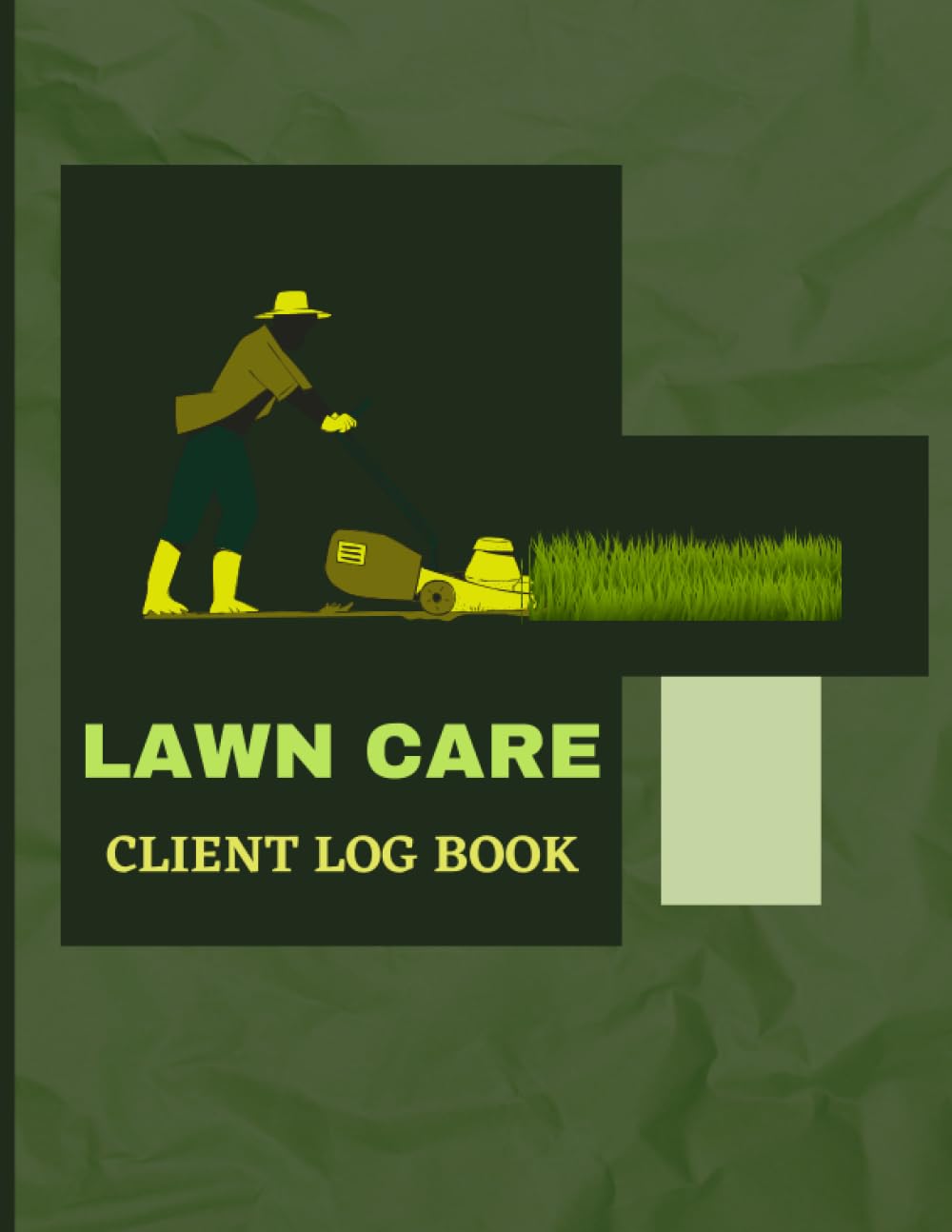 ler totalmente Lawn Care Client Log Book: Grass and Landscaping Mowing Log Book, for Garden Care