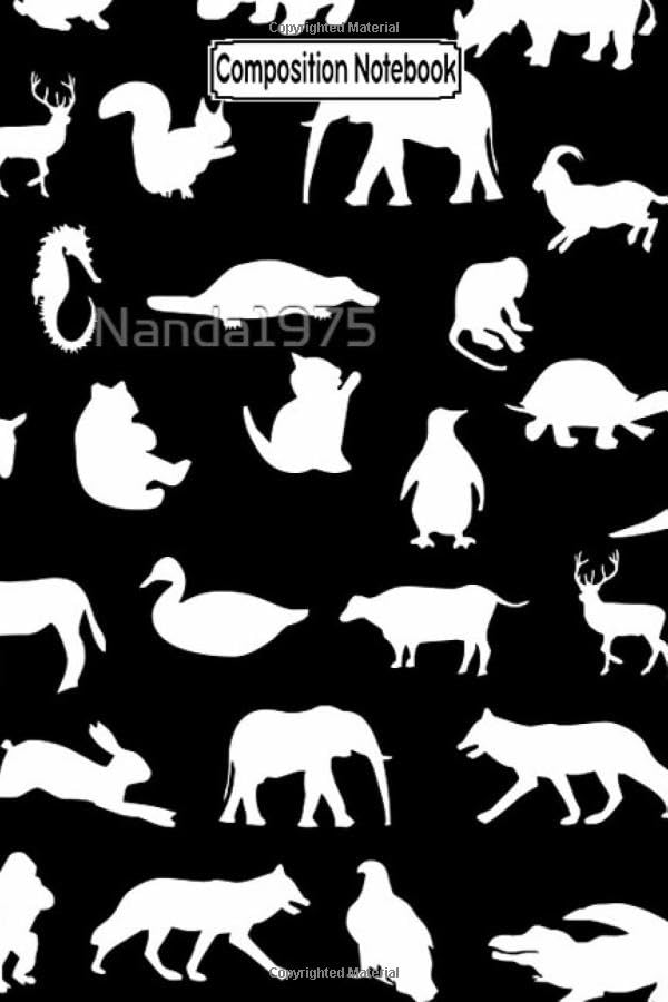 ler totalmente Composition Notebook: Animals !! Journal Notebook Blank Lined Ruled 6x9 100 Pages