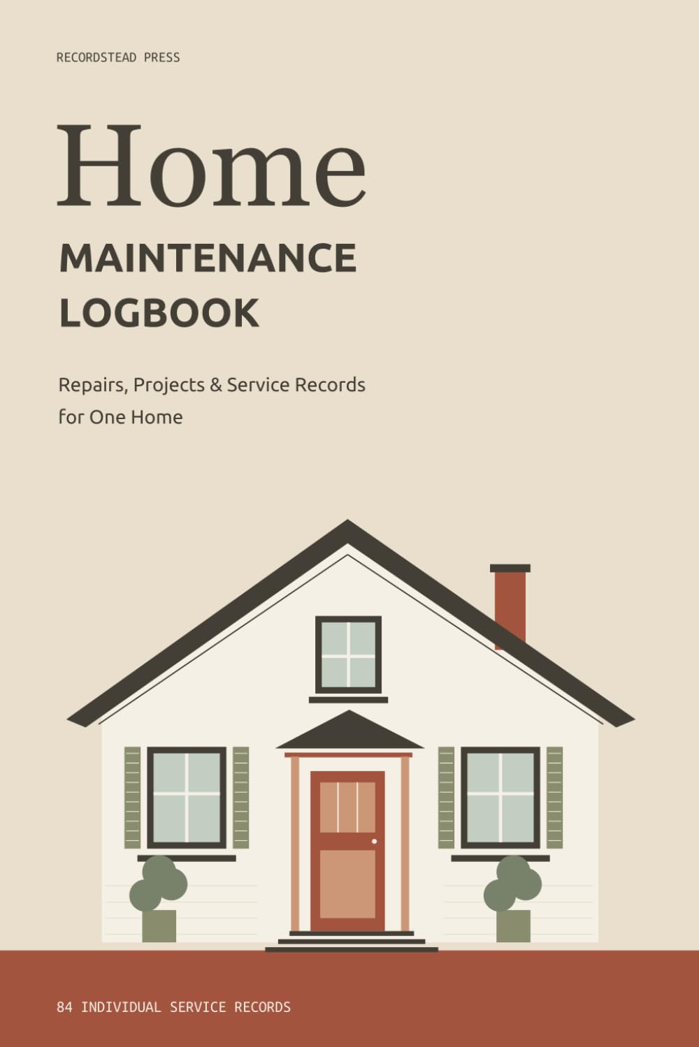 Home Maintenance Logbook: Repairs, Projects & Service Records for One Home baixar o livro de graça