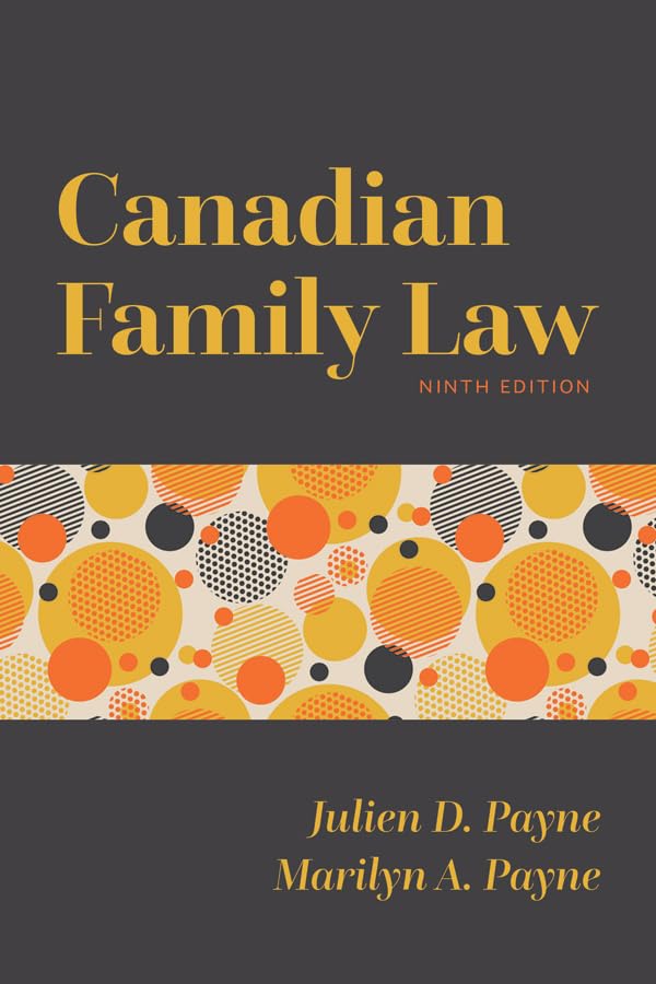ler totalmente Canadian Family Law, Ninth Edition (English Edition)