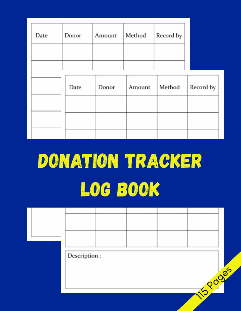 Donation Tracker Log Book: Donation Tracker Book, Record and Track Charitable Donations baixar livro de graça