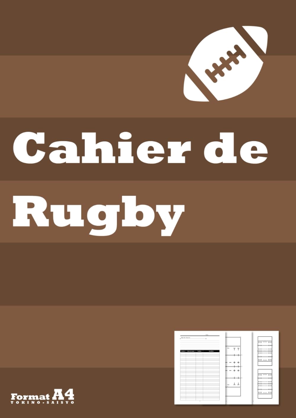 ler totalmente Cahier de Rugby　Format A4 (French Edition)