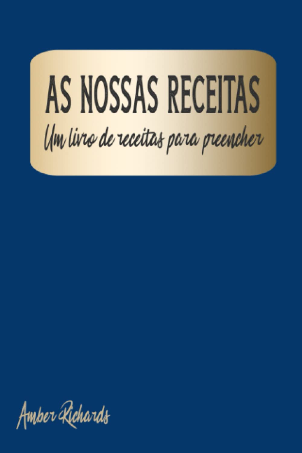 capítulo por capítulo baixar As nossas receitas: Um livro de receitas para preencher (Portuguese Edition)