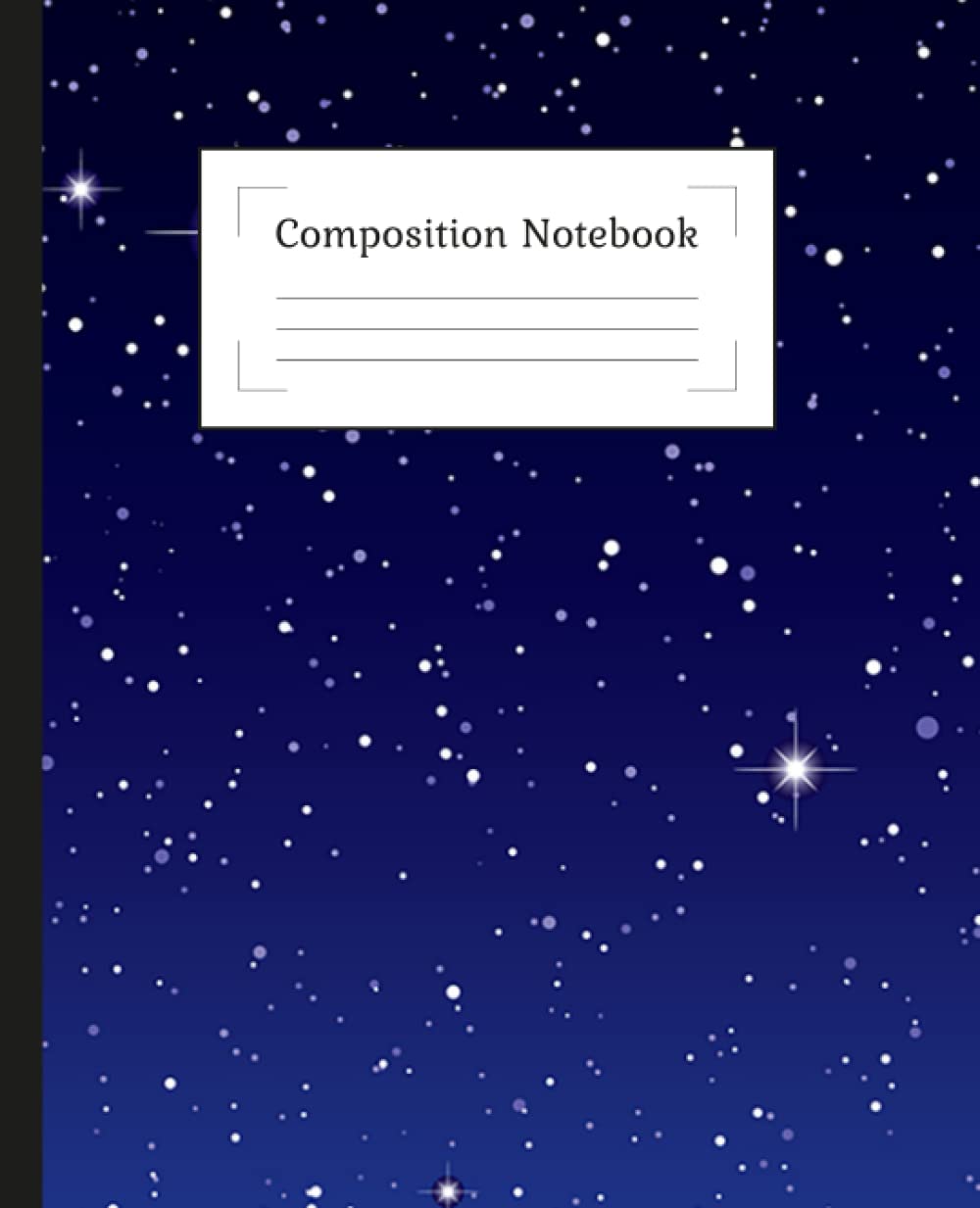 ler totalmente Composition Notebook: Sparkling Sky Background Composition Notebook 7.5x9.25 inch,110 page, Sparkling Sky Background Notebook for School & Sparkling Sky Background Notebook For Student