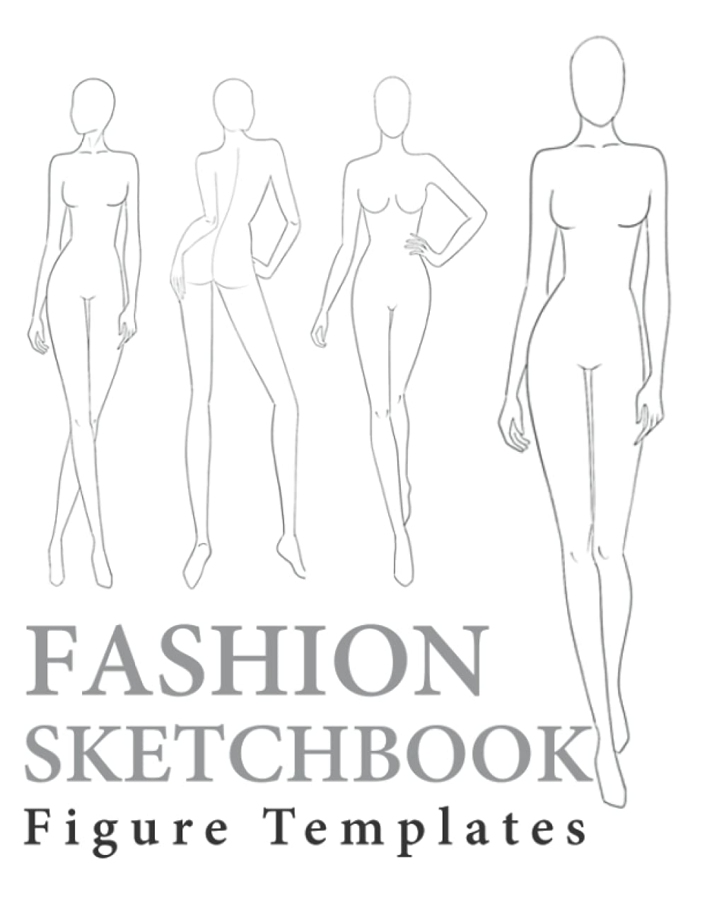 capítulo por capítulo baixar Fashion Sketchbook Figure Templates: Large Female Figure Templates for Easily Sketching Your Fashion Design Styles & Building Your Portfolio (Front and Back Poses)