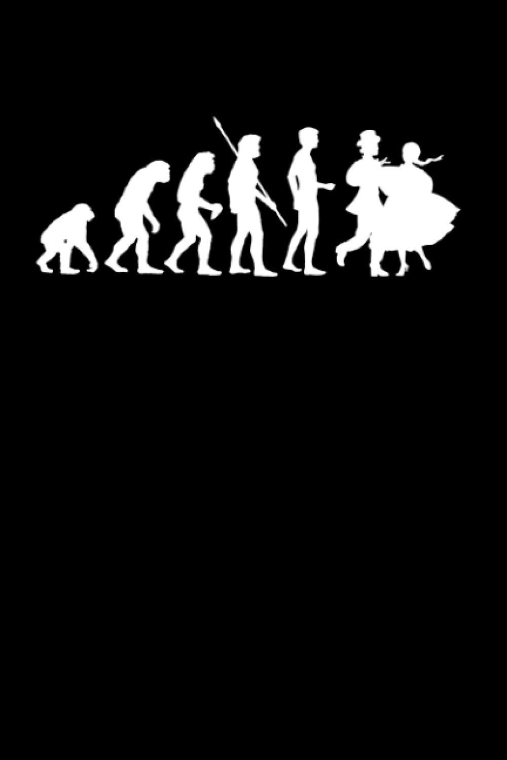 Polka: Evolution Polkatänzer: Notizbuch/Notizheft für Volkstanz Kleidung A5 (6x9in) liniert mit Linien (German Edition) baixar o livro de graça