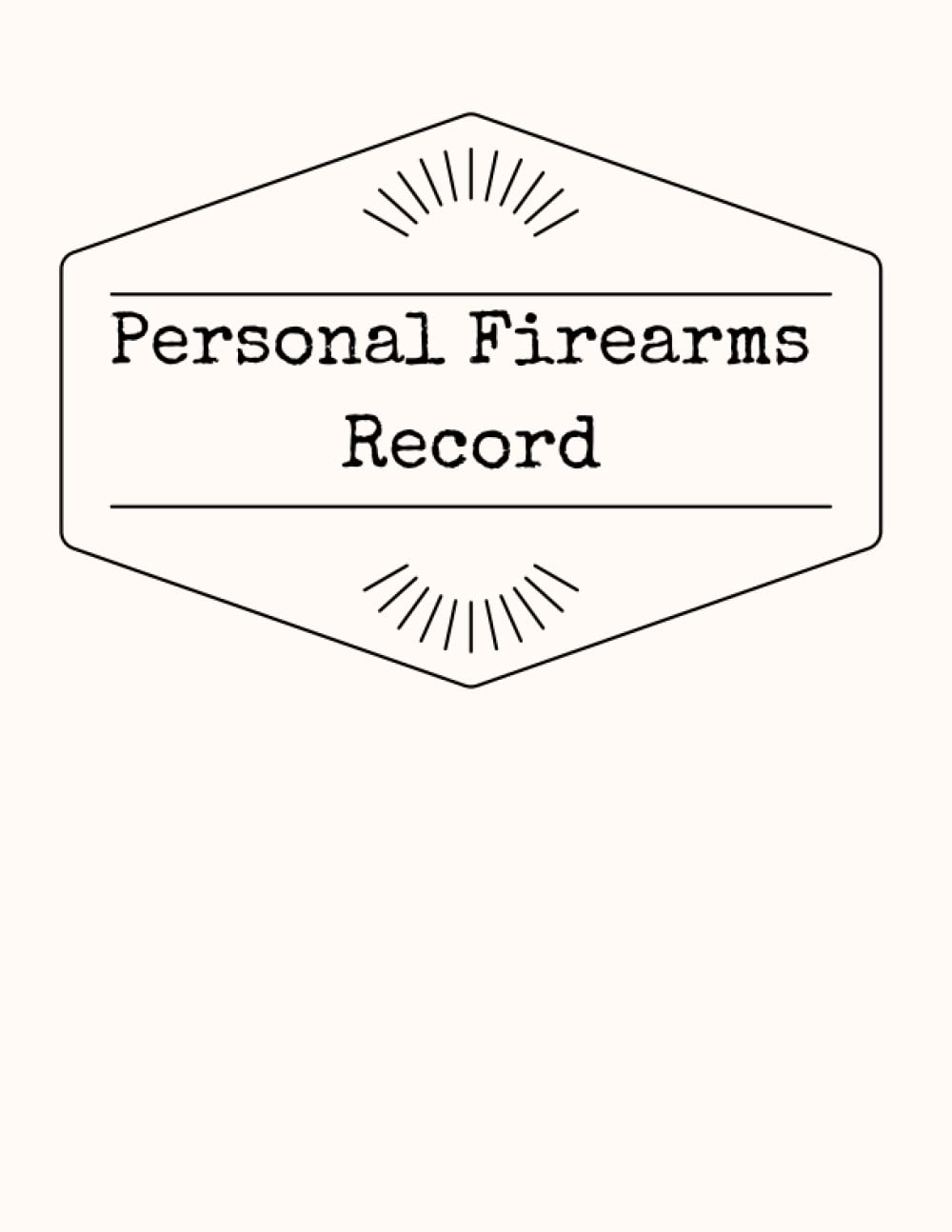 Personal Firearms Record: Firearms Acquisition and Disposition record book For Gun Owners, Collectors and Enthusiasts. baixar livro de graça