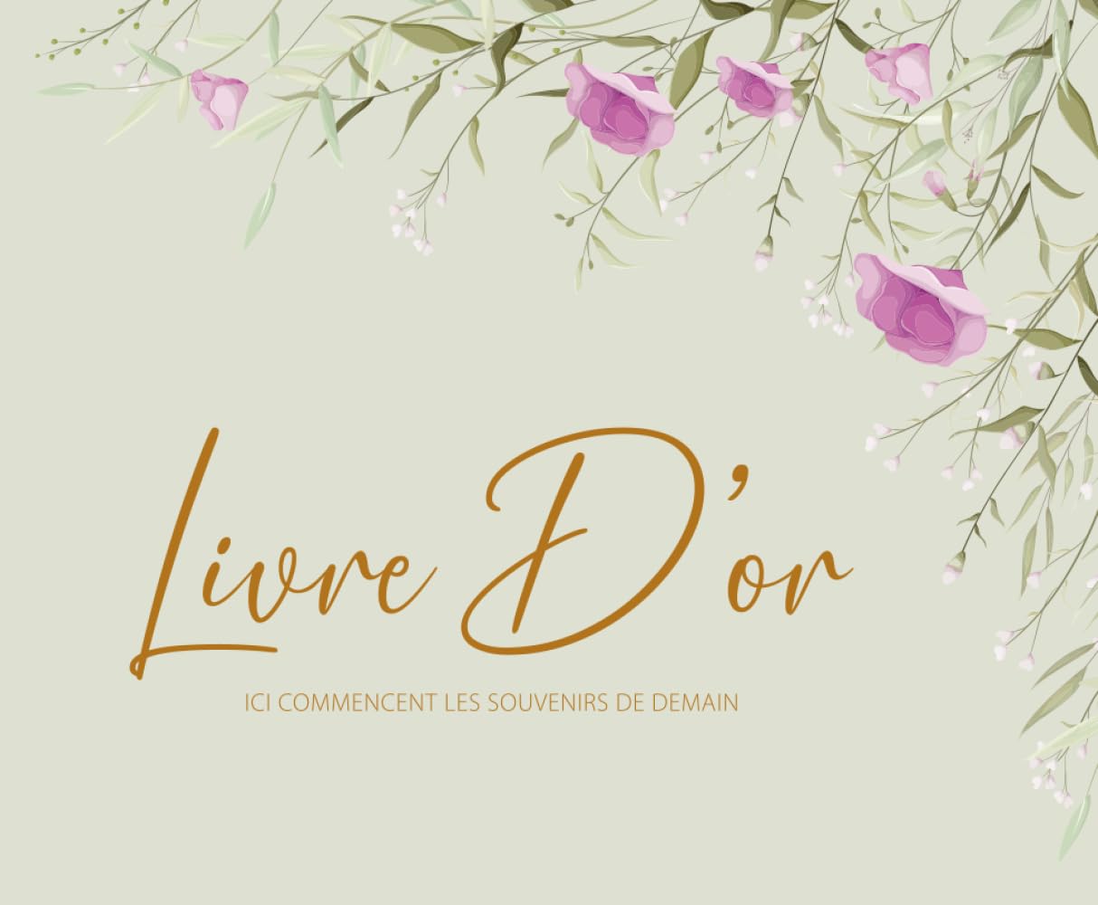 capítulo por capítulo baixar Livre d'Or Mariage: Carnet de souvenirs pour Mariage, Pacs et Événements spéciaux | +100 pages vierges - intérieur blanc crème - Vert Sauge (French Edition)