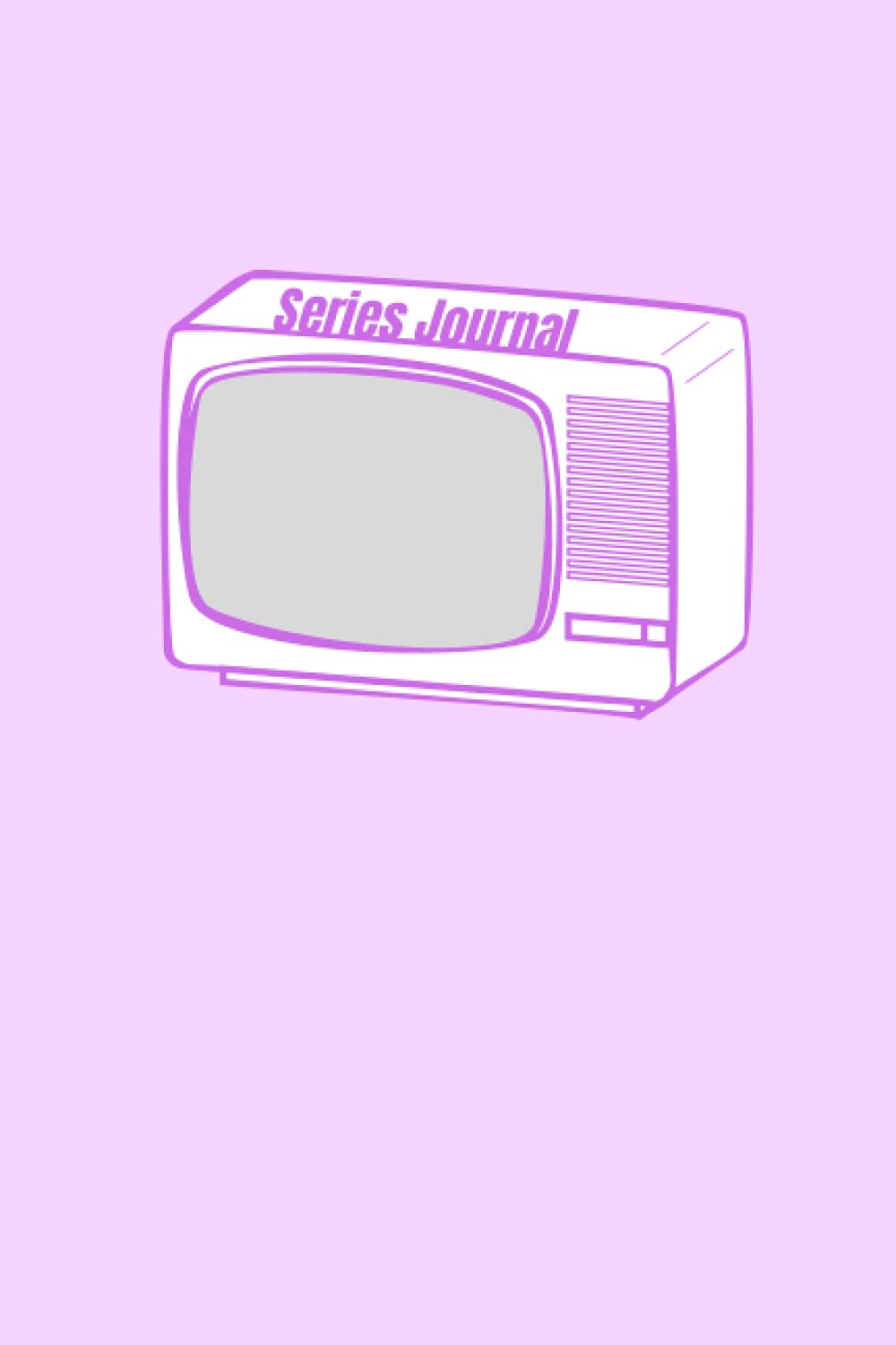ler totalmente Series Journal: TV Show Series Journal - Pink