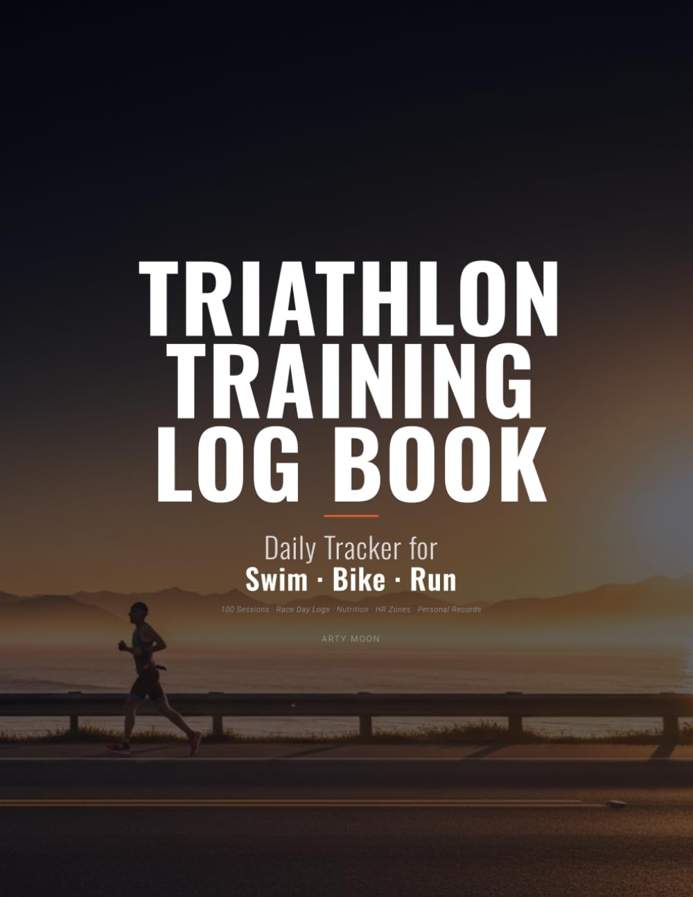 ler totalmente Triathlon Training Log Book: Daily Swim, Bike and Run Planner with Nutrition Tracking, Race Day Splits and Weekly Summaries for Sprint, Olympic, 70.3 and Ironman Athletes