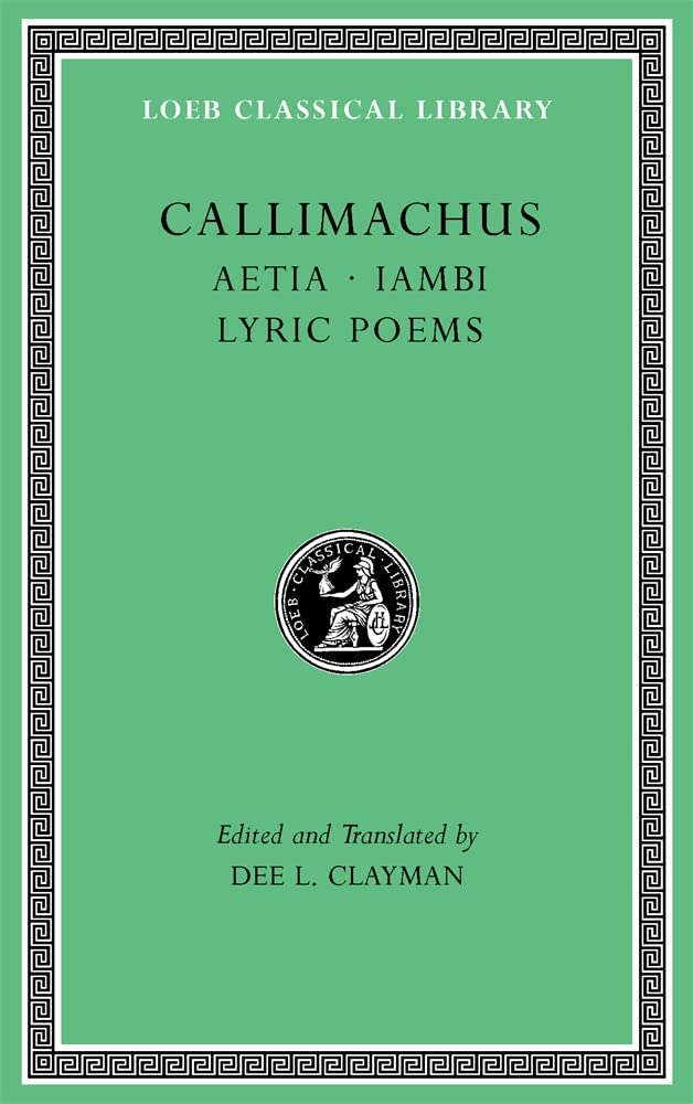 Aetia. Iambi. Lyric Poems: 1