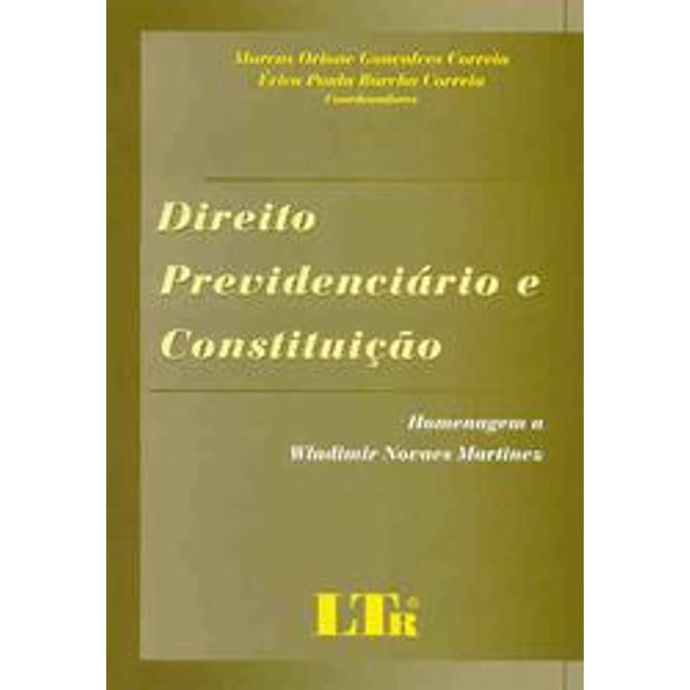 Direito Previdenciário e Constituição baixar o livro de graça