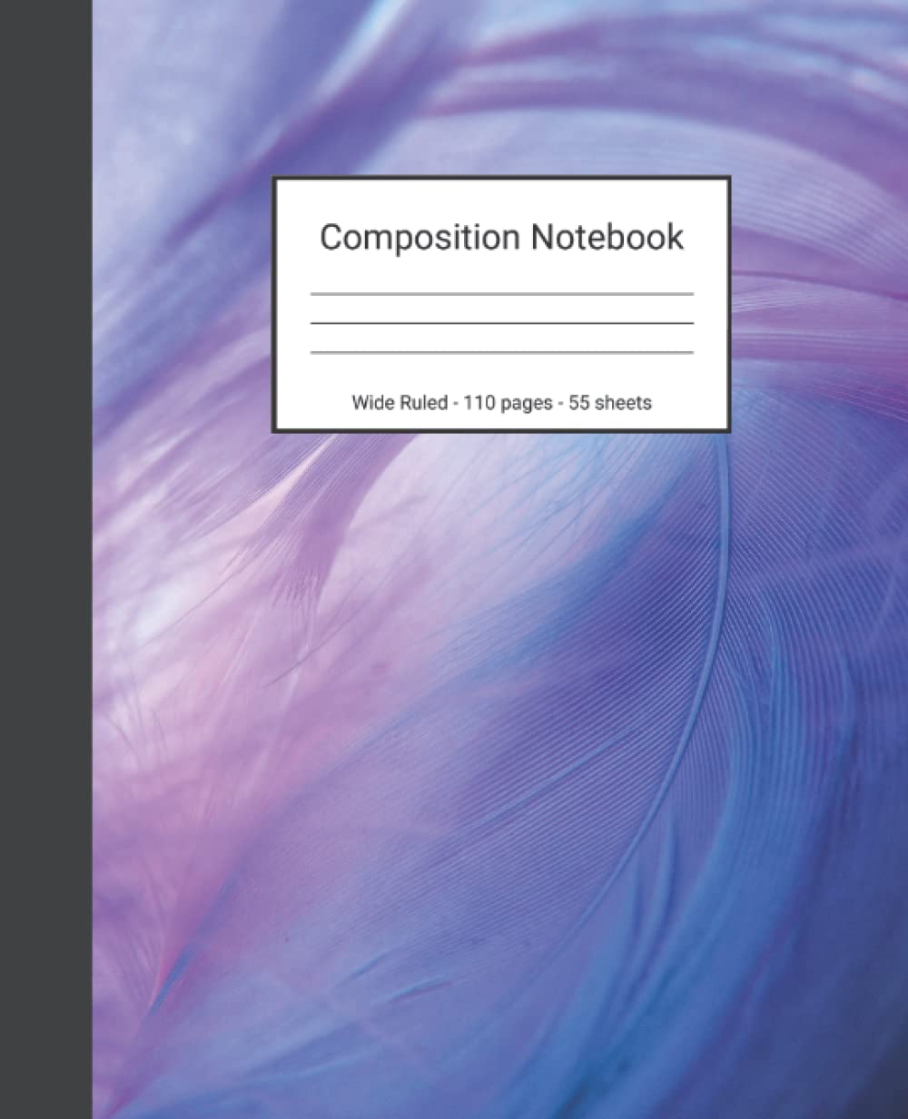 capítulo por capítulo baixar Composition Notebook: Wide Ruled Paper Notebook Journal - Purple And Blue Abstract Painting - Blank Wide Lined Workbook