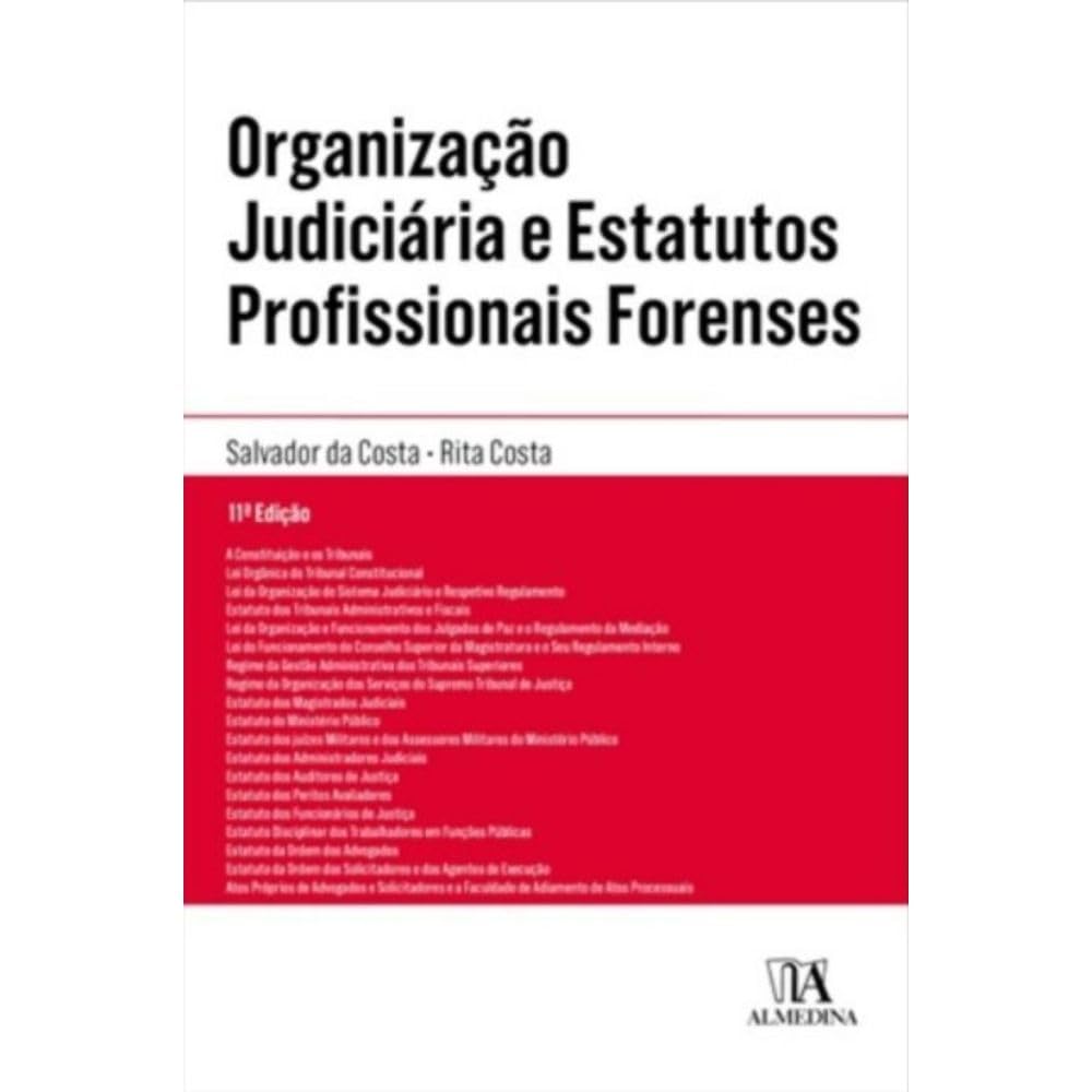 Organização Judiciária e Estatutos Profissionais Forenses baixar livro de graça