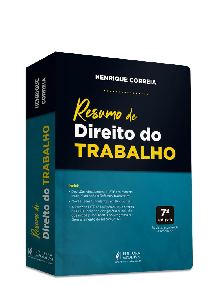 capítulo por capítulo baixar Resumo de Direito do Trabalho (2026)