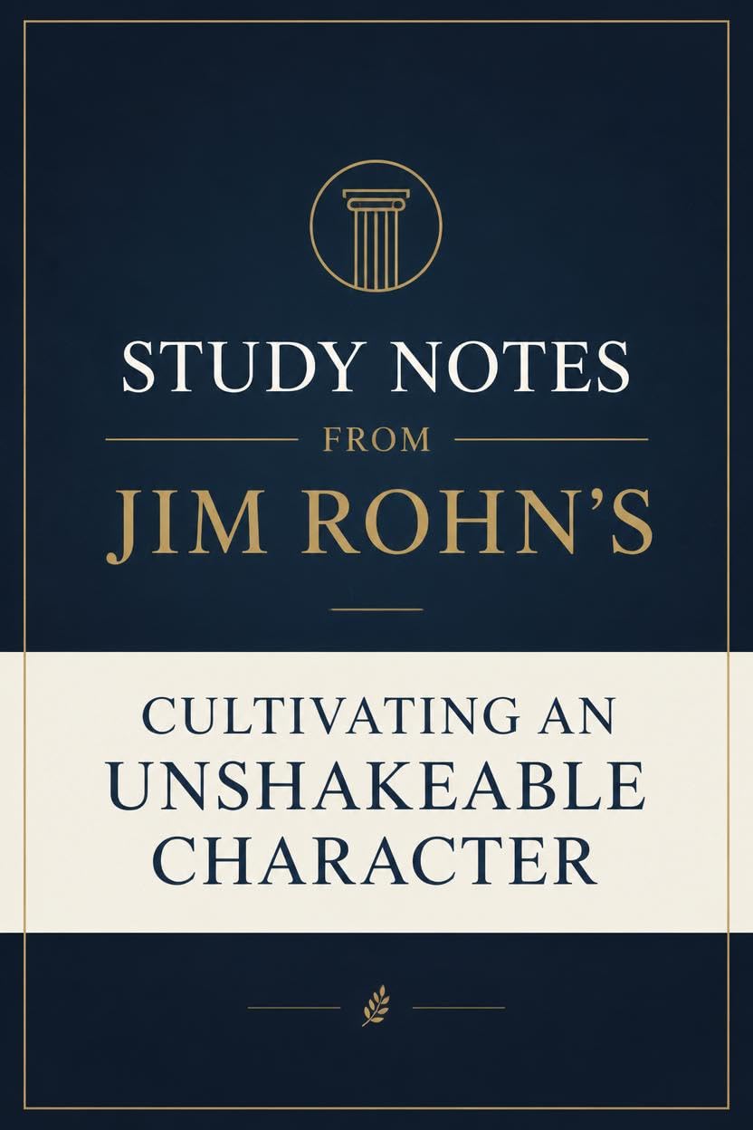 ler totalmente Study Notes from Jim Rohn's Cultivating an Unshakeable Character (English Edition)