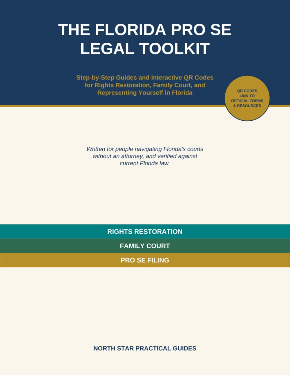 The Florida Pro Se Legal Toolkit: Step-by-Step Guides and Interactive QR Codes for Rights Restoration, Family Court, and Representing Yourself in Florida