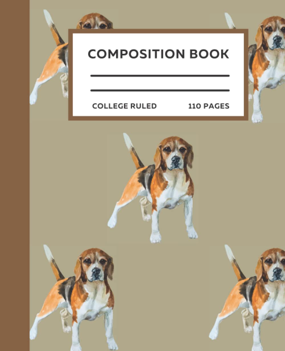 Beagle Composition Notebook: Get Super Organized and Power Up Your Memory!