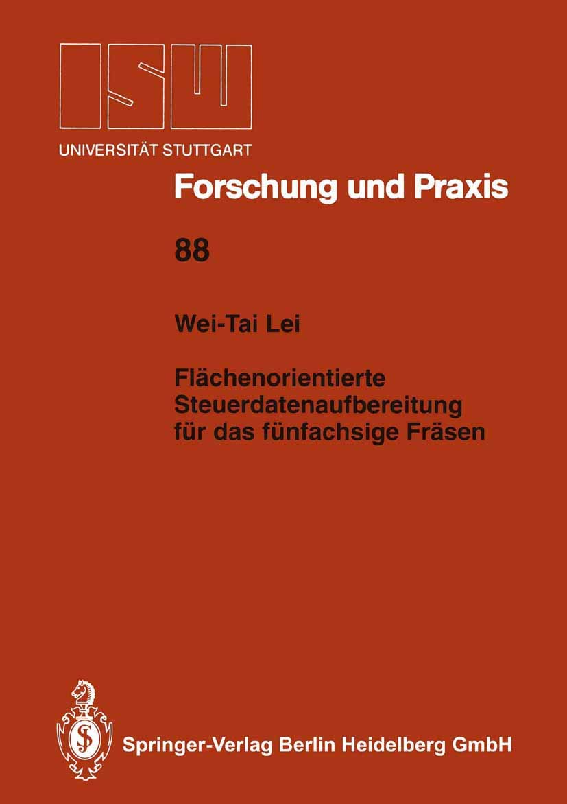 Flachenorientierte Steuerdatenaufbereitung Fur Das Funfachsige Frasen: 88 baixar livro de graça