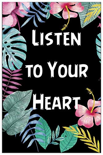 capítulo por capítulo baixar Listen to Your Heart notebook: 120 pages Cream Notebook Lined - 6x9 Professional Design