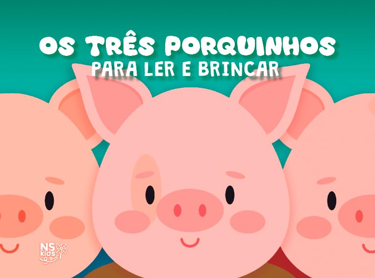 ler totalmente Os três porquinhos - para ler e brincar
