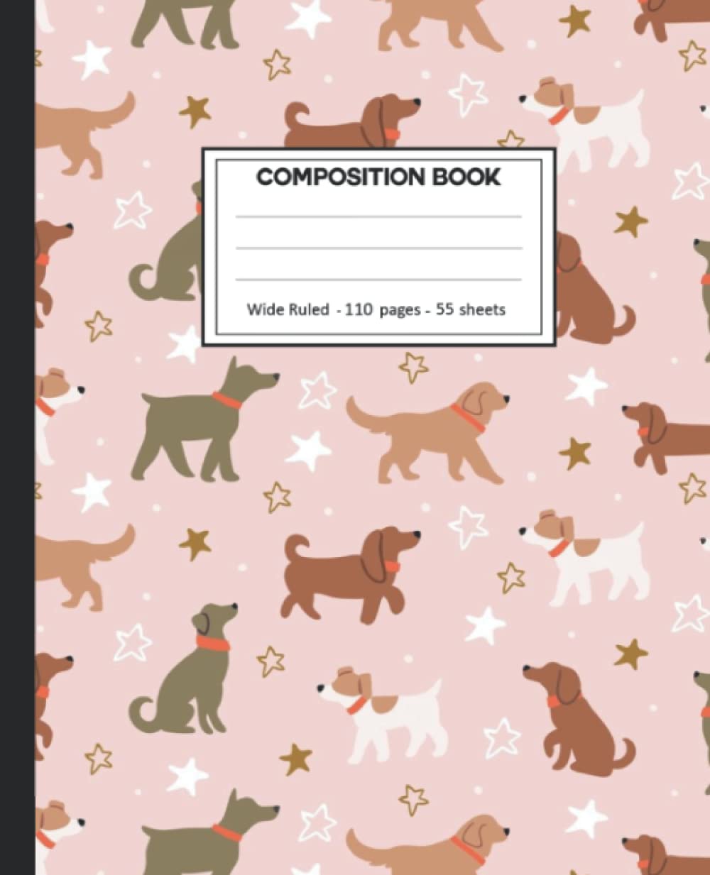Composition Notebook: Puppy Wide Ruled Blank Lined Composition Book Journal (7.5 x 9.25 in) Cute Notebooks for Girls Teens Kids School Planner Diary Writing Notes. baixar o livro de graça
