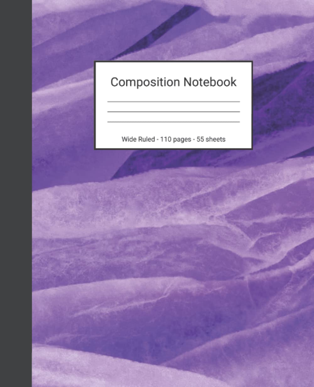capítulo por capítulo baixar Composition Notebook: Wide Ruled Paper Notebook Journal - Purple And White Textile Pattern - Blank Wide Lined Workbook