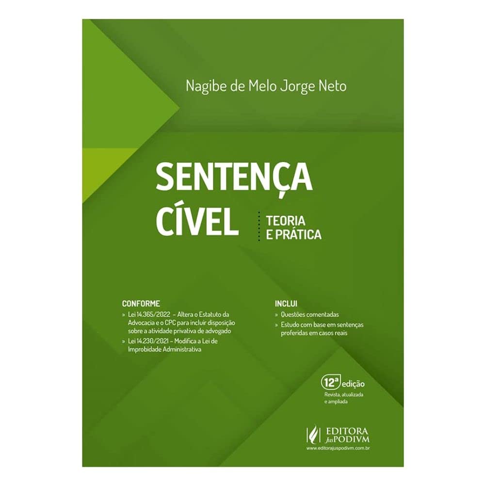 capítulo por capítulo baixar Sentença Cível - Teoria e Prática (2023)