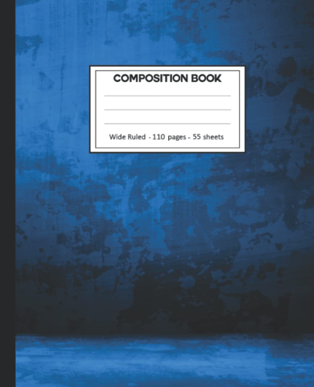 capítulo por capítulo baixar Composition Notebook: Blue dark College Ruled: 110+ Lined Pages Writing Journal.