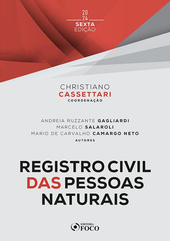 capítulo por capítulo baixar Registro Civil das Pessoas Naturais - 6ª Ed - 2024