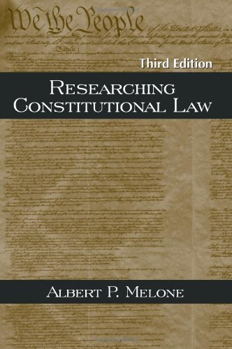 ler totalmente Researching Constitutional Law