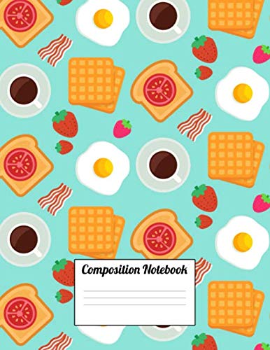 Breakfast Notebook: Breakfast Journal 120 Pages Gift Blank Lined - Breakfast Book For School For Writing Notes: Gift for Adults baixar livro de graça