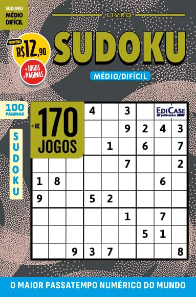 Livro Sudoku ed.38 - 100 págs. - Médio/Difícil: O maior passatempo numérico do mundo baixar livro de graça