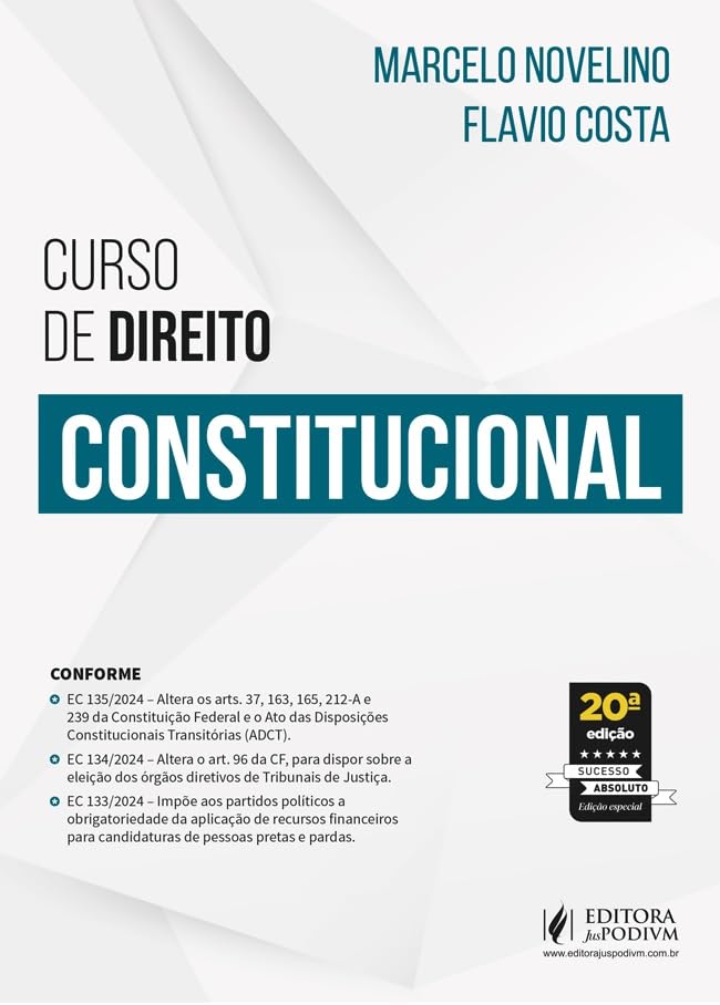 ler totalmente Curso de Direito Constitucional 20Ed.2025