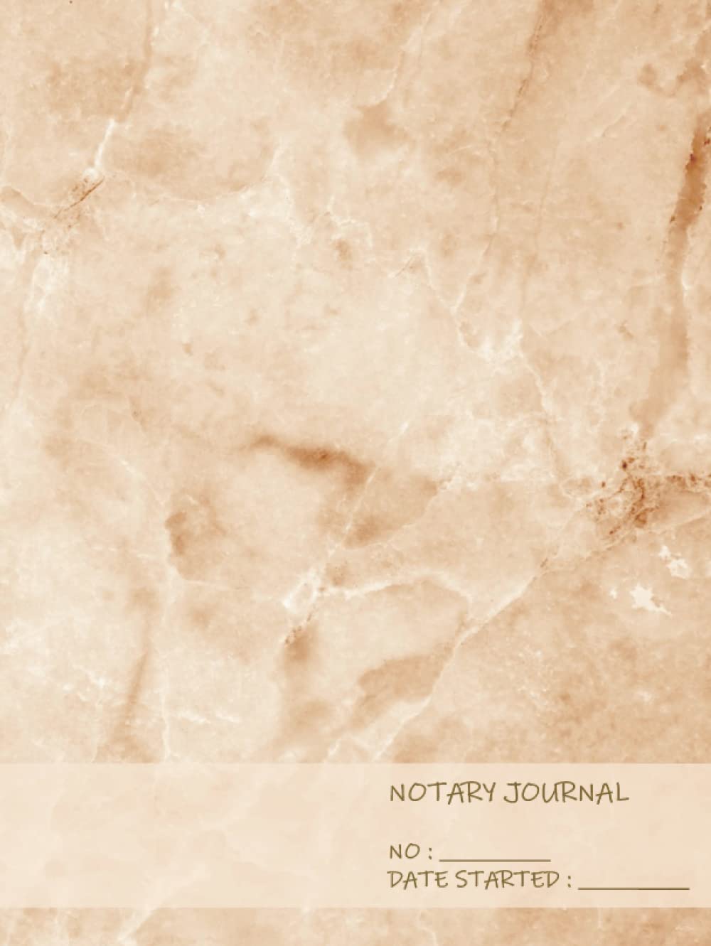 capítulo por capítulo baixar Notary Journal: Beige Marble Hardcover