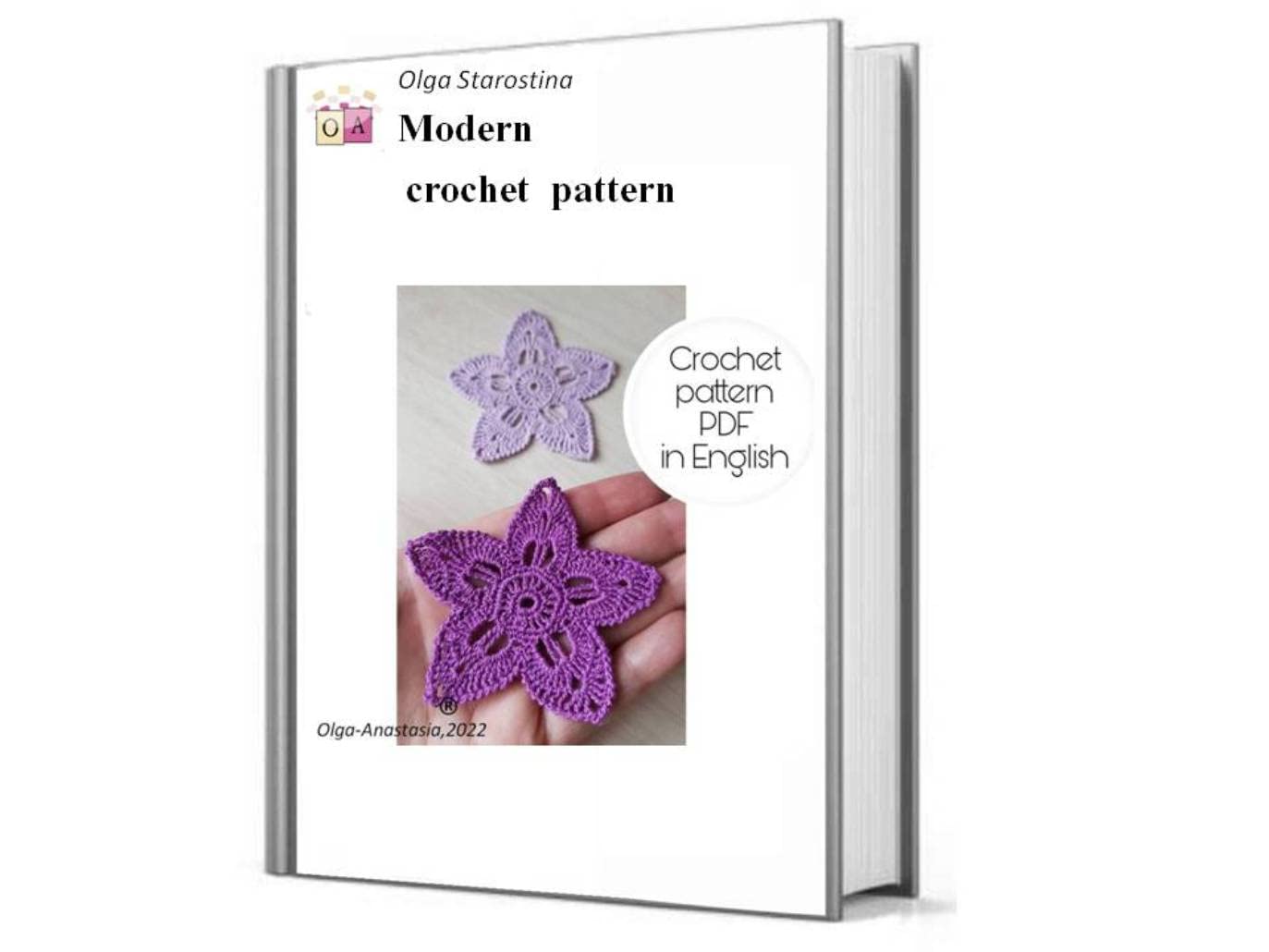 Crochet flower pattern (Modern Irish Crochet Lace Pattern) (English Edition) baixar livro de graça
