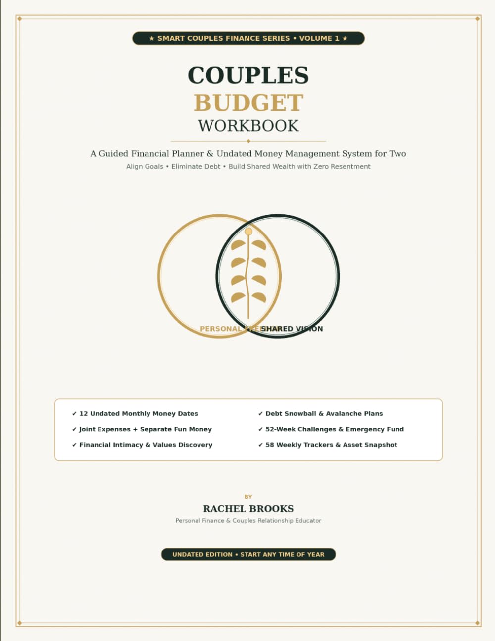 ler totalmente Couples Budget Workbook: A Guided Financial Planner and Undated Money Management System for Two (Smart Couples Finance Series)