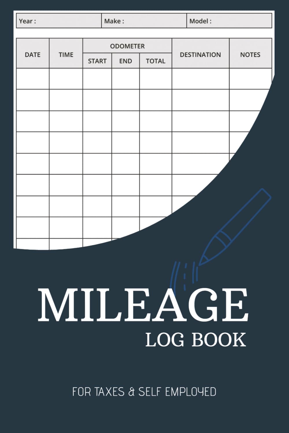 capítulo por capítulo baixar Mileage Log Book: Record Mileage, Track Vehicle Expenses & Tax Deductions | 110 Pages, 6x9 Inches | Ideal for Cars, Trucks & Small Business Owners