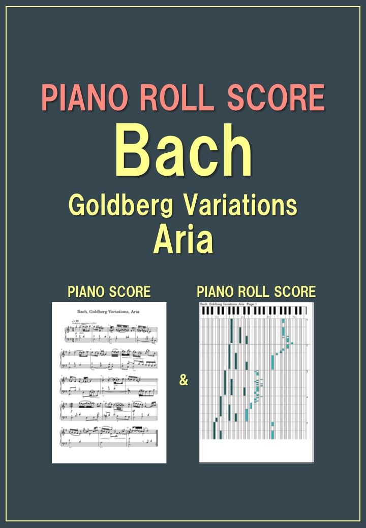 capítulo por capítulo baixar PIANO ROLL SCORE Bach, Goldberg Variations, Aria (English Edition)