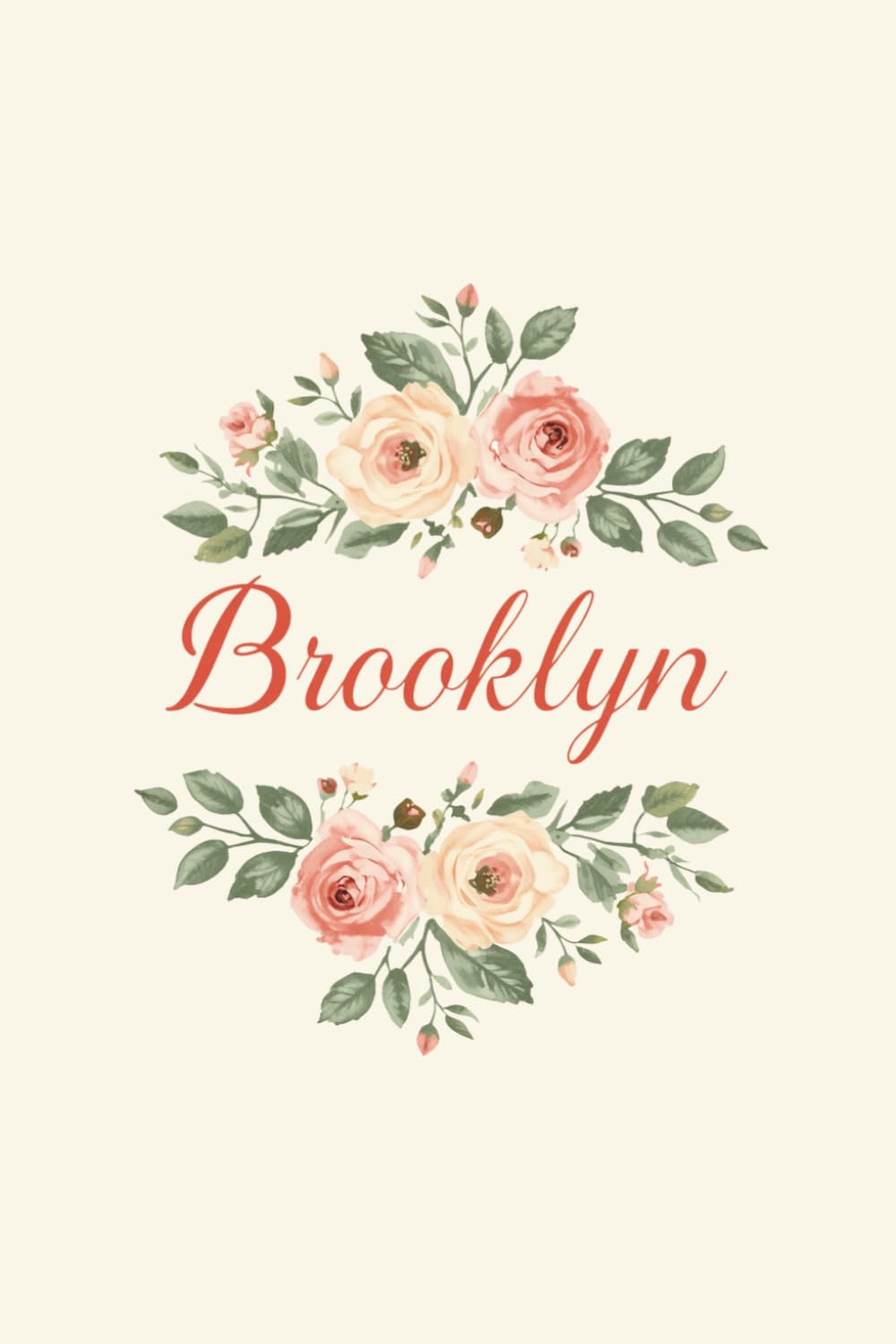 Brooklyn Notebook - Personalized Notebook for Brooklyn, Unique Gift for Her, 6x9 120 Pages baixar livro de graça
